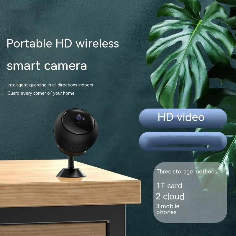 Wireless WIFI surveillance camera with 1080p resolution and 3.6 degree lens