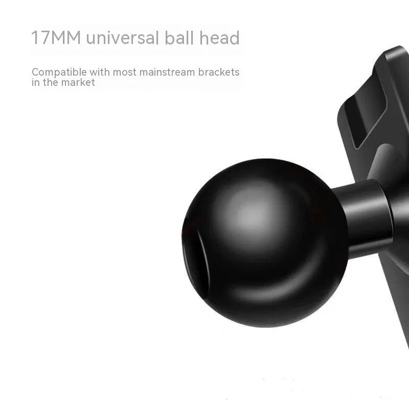 GOODWAY car dashboard mobile phone holder with 360-degree rotating head on a snap-on clip base.