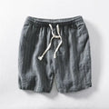 Men's straight-leg cropped pants in super soft polyester fabric for summer casual wear