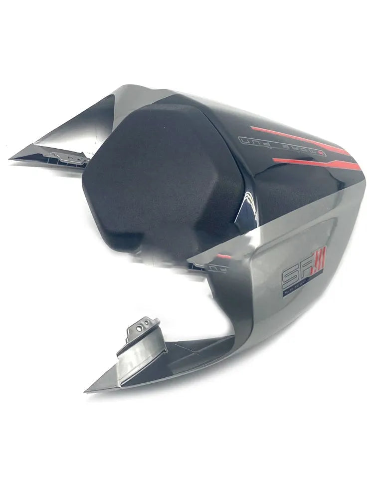 CFMOTO 450SR motorcycle rear seat cushion with 20mm height increase in Speed Gray colour
