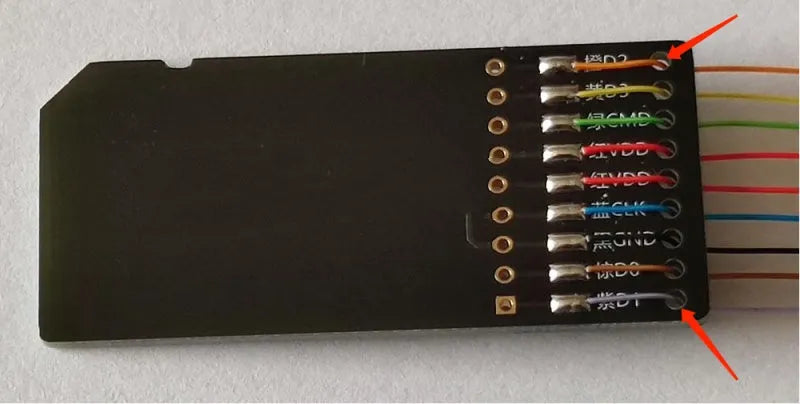 EMMC read and write tool set for car audio host repair on BMW Audi Mercedes vehicles