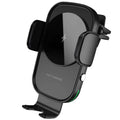 15W car wireless charger with automatic induction clamp for navigation phone holder
