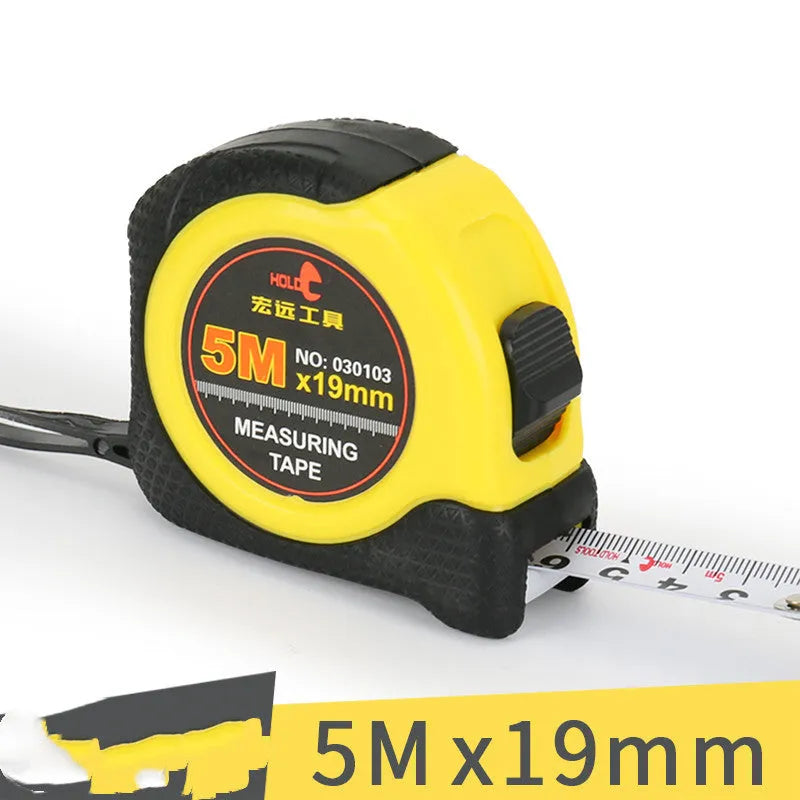 High precision stainless steel thickened tape measure with metric scale, model HY-030202