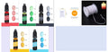 30 colour candle dye pigment concentrate in 10ml bottles for DIY candle and soap making