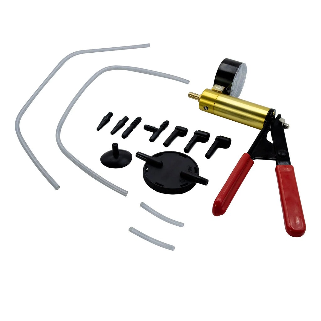 Aluminium alloy manual vacuum air blow gun tool for automotive repair workshop use