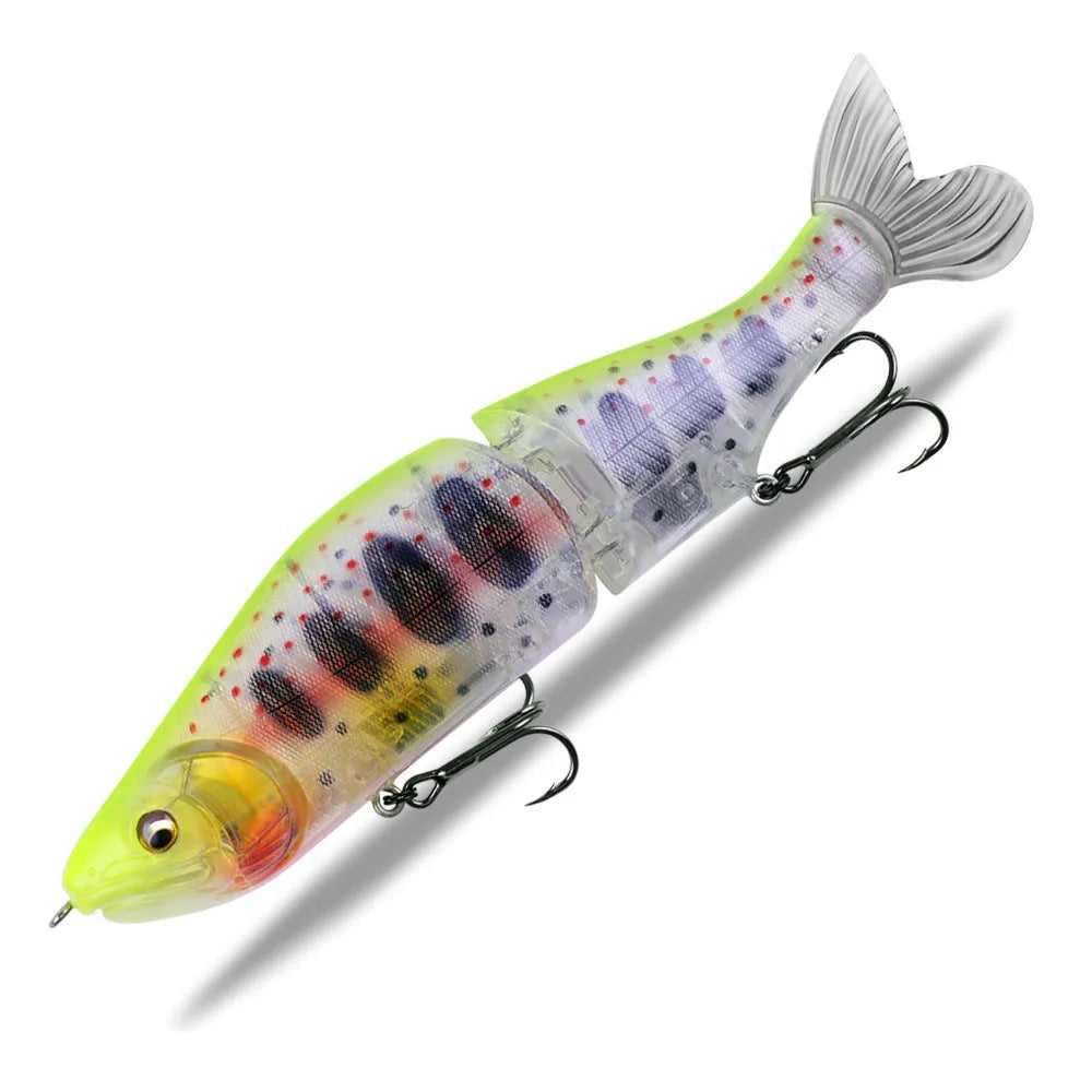 185mm soft plastic fishing bait showing colour variations for bass fishing