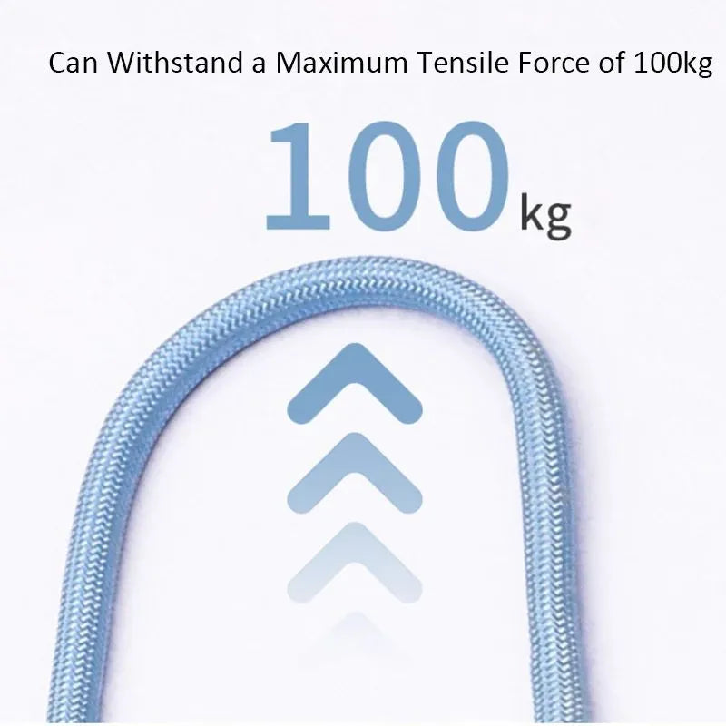 Double dog leash for two dogs with foam handle and metal buckles in blue colour