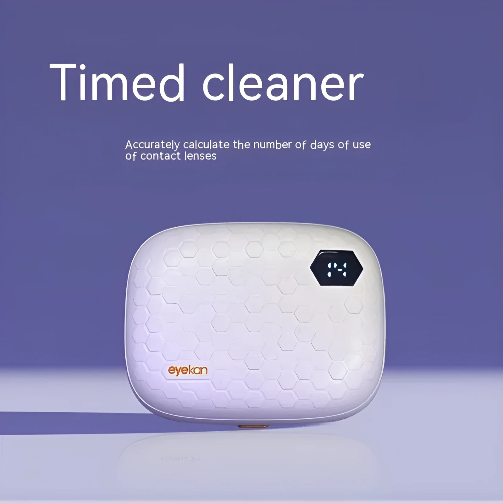 Automatic ultrasonic glasses cleaning machine in pearl white, blue, or pink.