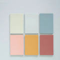Pack of 150 self-adhesive sticky notes in six colours measuring 12cm by 8cm