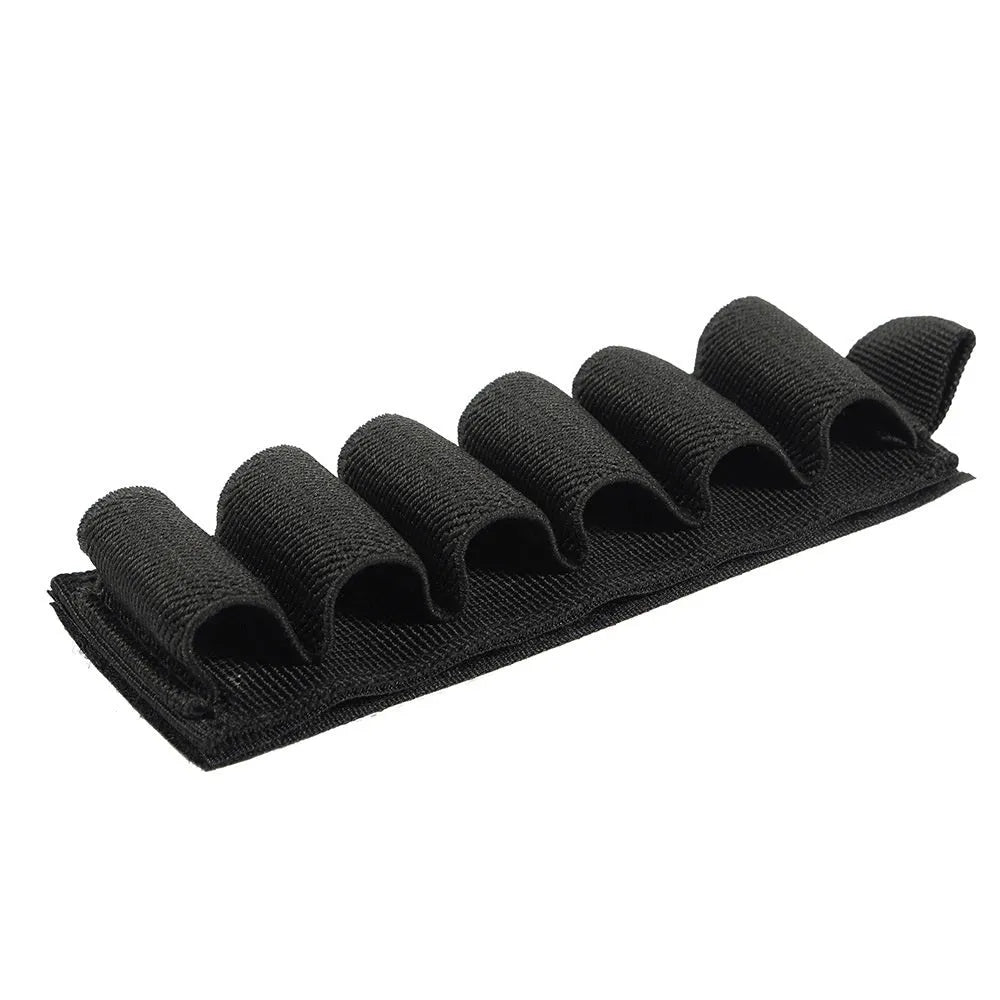 Tactical 6-hole Molle storage sticker in 1000D nylon measuring 5cm by 16.5cm
