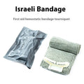 Outdoor training hemostatic bandage with tactical gauze tape in 4 inch and 6 inch size options