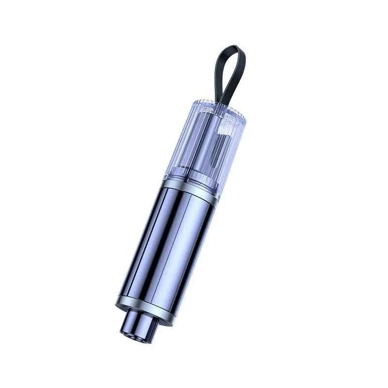 Black and red ABS plastic car safety life hammer with hardened steel tip for emergency window breaking
