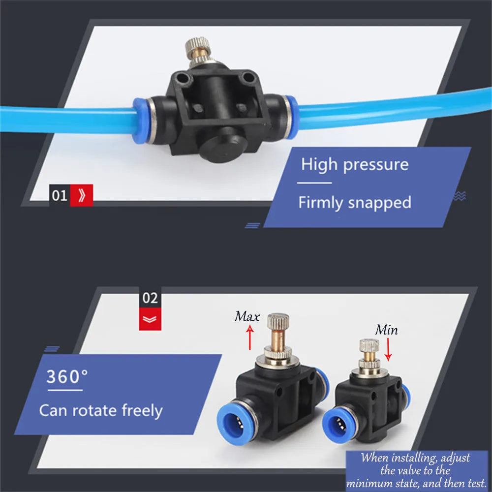 Turbo car explosive eye doll ornament and pressure valve kit with copper fittings on a white background.