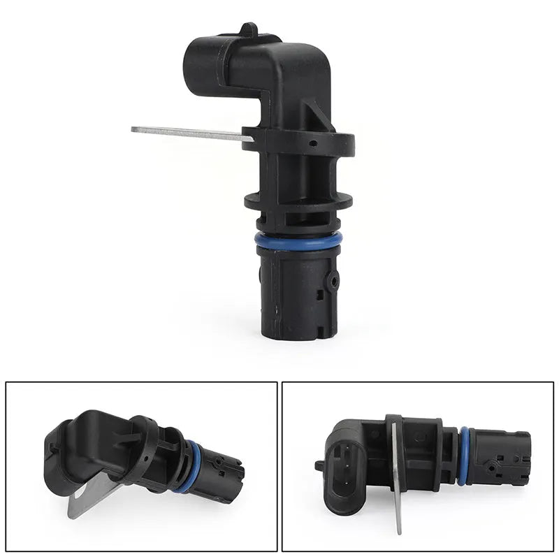 OE 12560228 crankshaft position sensor for Buick Chevrolet vehicles, showing compact 15 cm by 12 cm by 5 cm dimensions.