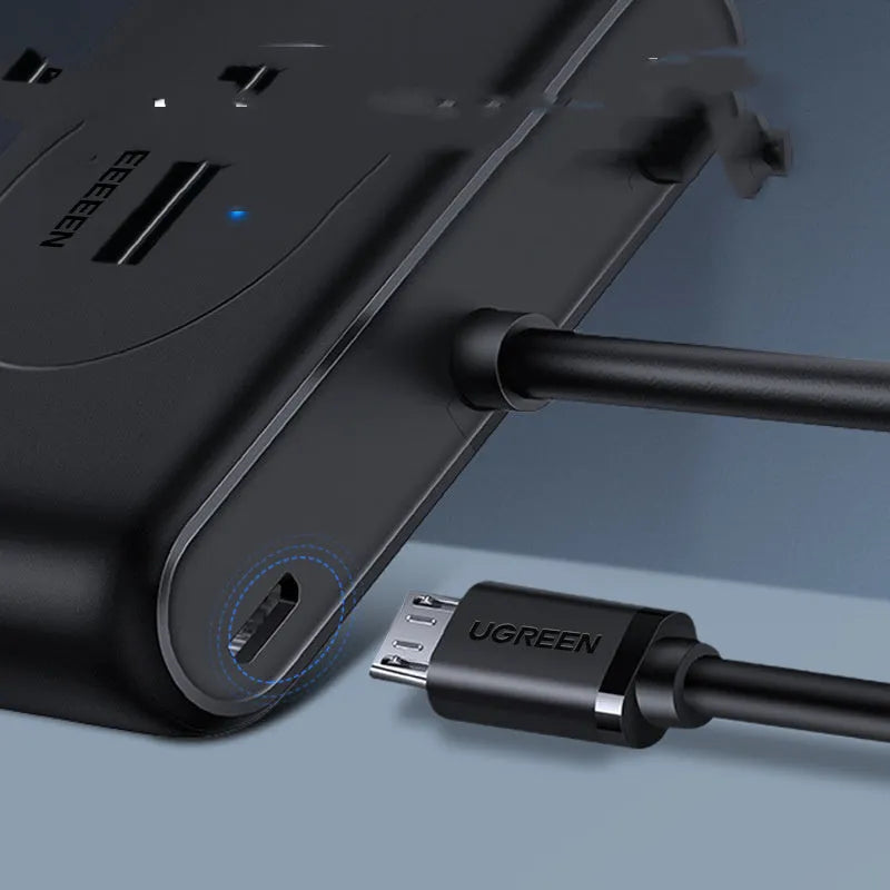 Black USB 3.0 extender adapter set with multiple cable length options for desktop computer connectivity