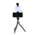 LED mini square outdoor pocket light tripod flash with rotatable head on a small stand