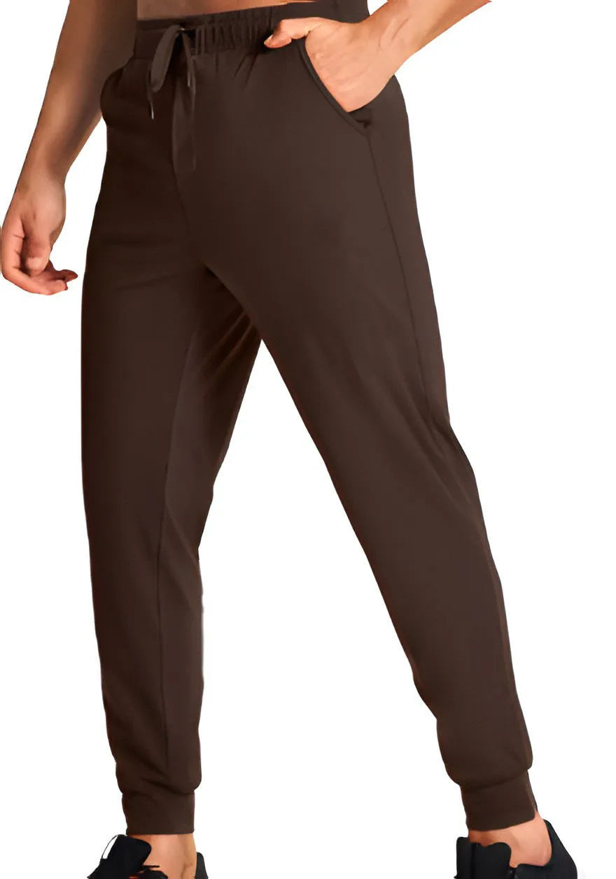Men's loose fit casual trousers in polyester available in multiple colours and sizes