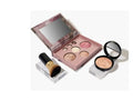 195g 3-piece makeup tray set for organising powders and cosmetics on dressing table