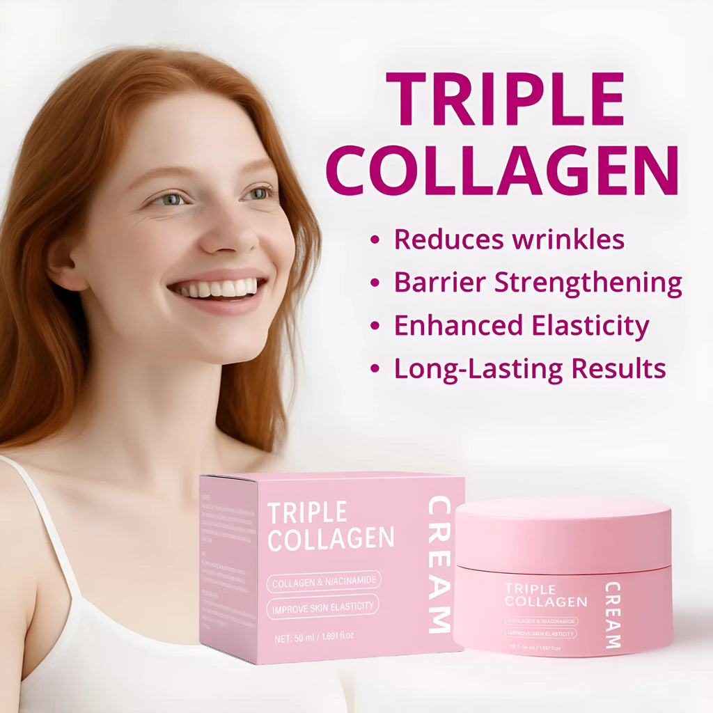Triple collagen egg white icing cream 50ml neutral package