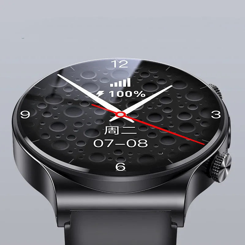 Fashion smart watch with video display in black or white colour options