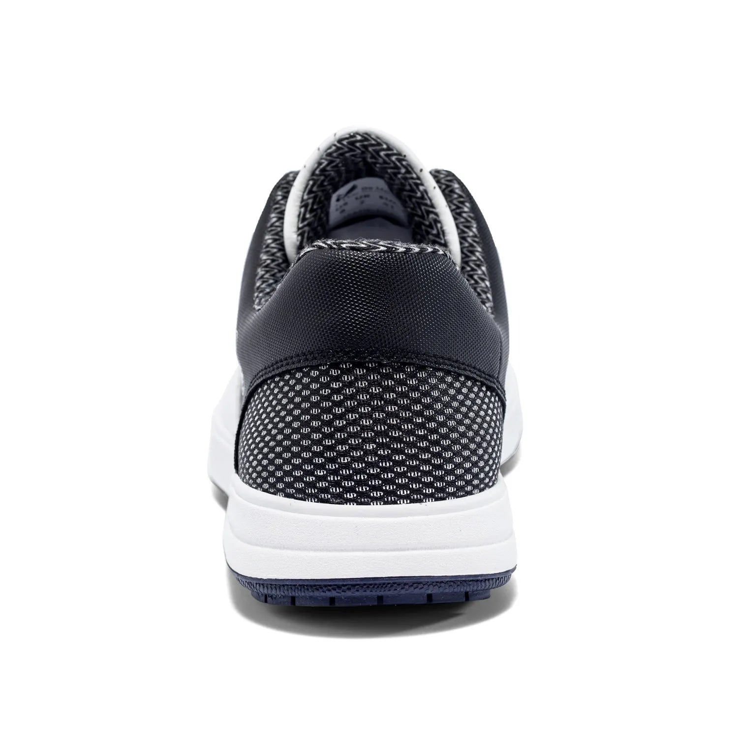 Waterproof non-slip breathable outdoor sneakers with genuine leather upper and natural rubber outsole, white and black-and-white colours, low-top