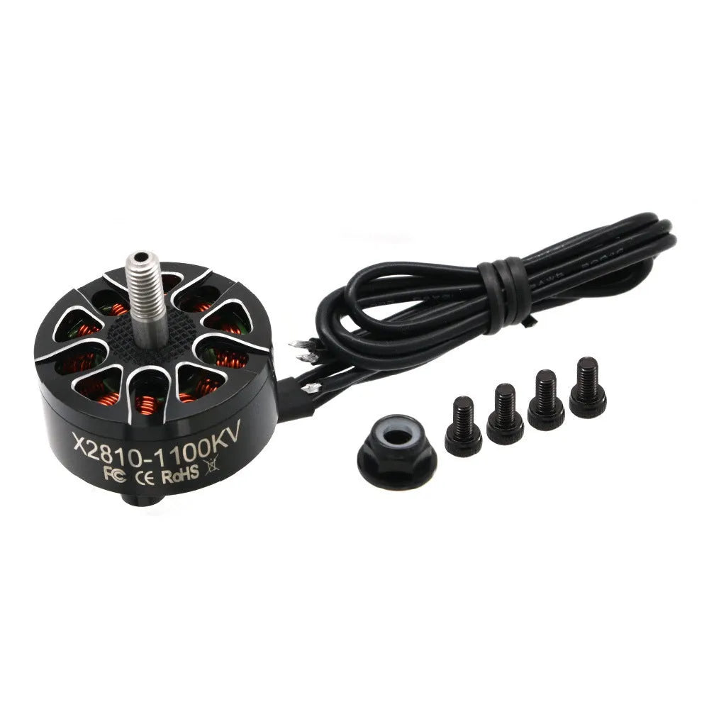 Brushless electric motor for flight models with metal housing and three KV rating options