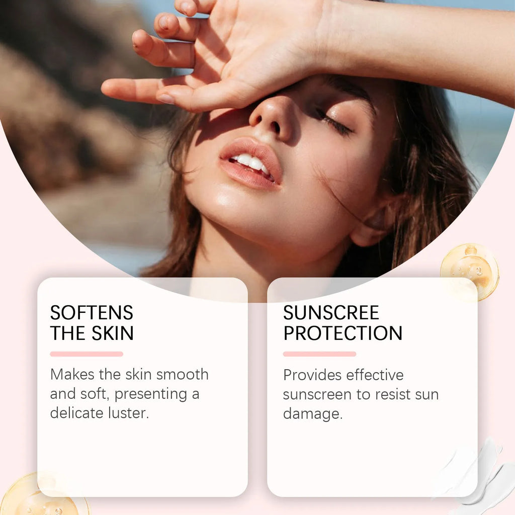 100 ml sun protection body oil bottle with coconut oil and avocado oil ingredients