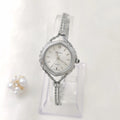 Women's Mori style quartz watch with 25mm dial and mineral glass mirror in gold colour