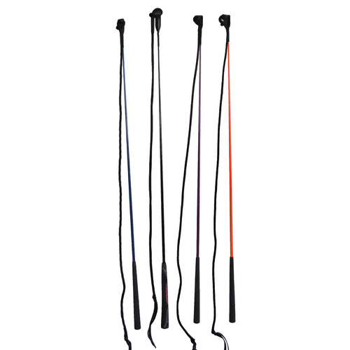 Advanced Training Whip with nylon and fibreglass construction for equestrian use