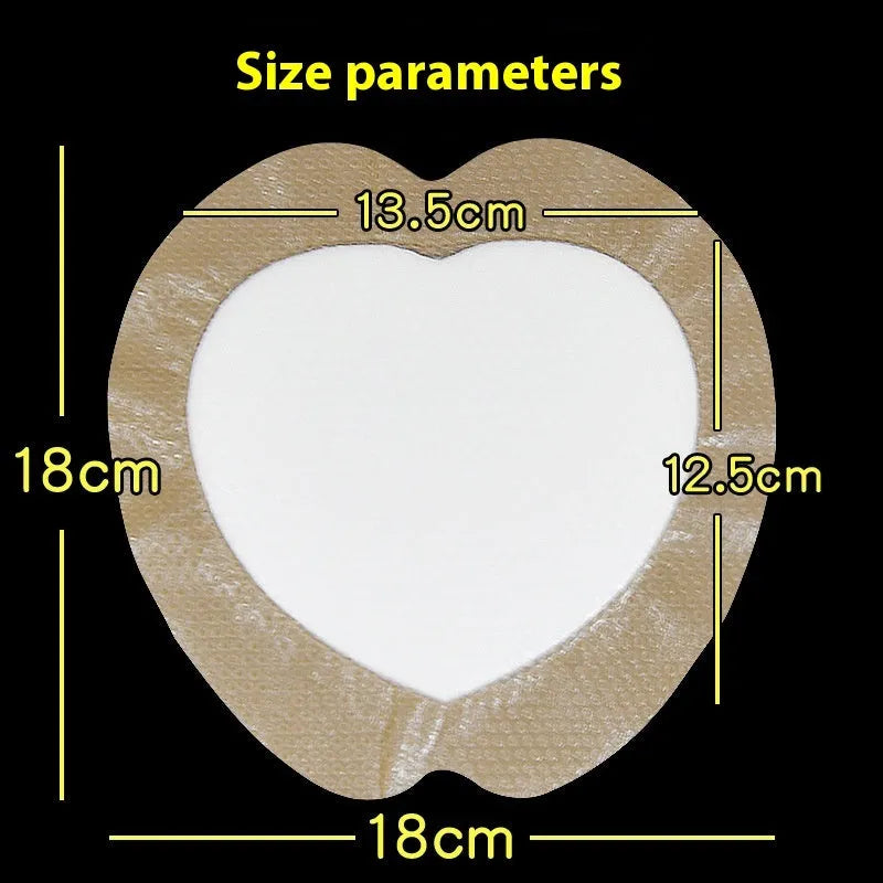 Large skin colour silicone gel foam bedsore sticker for pressure ulcer care