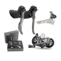 Shimano-compatible road bike transmission kit with aluminium alloy hand change and dials