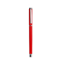 Metal gel pen with 0.5mm black refill measuring 140mm long