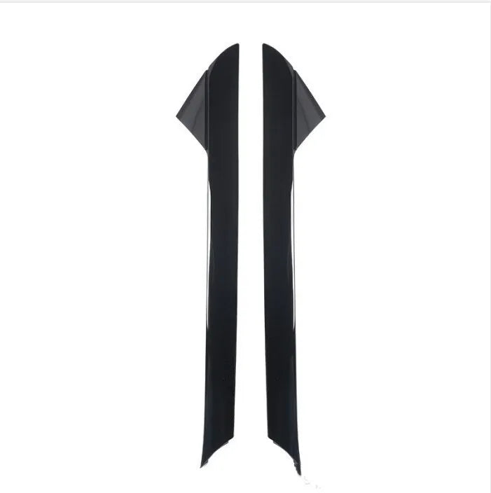 Ford car black front windshield trim panel set with product codes BB5Z-7803144-AA and BB5Z-7803145-AA
