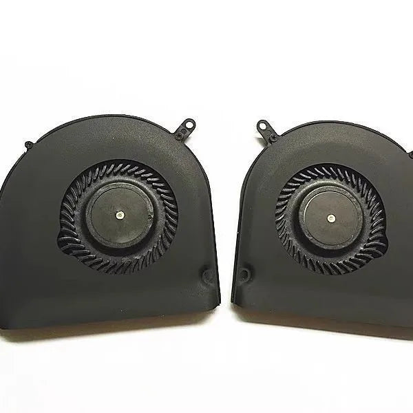 MacBook Pro A1398 laptop cooling fan replacement part shown on a paper box.
