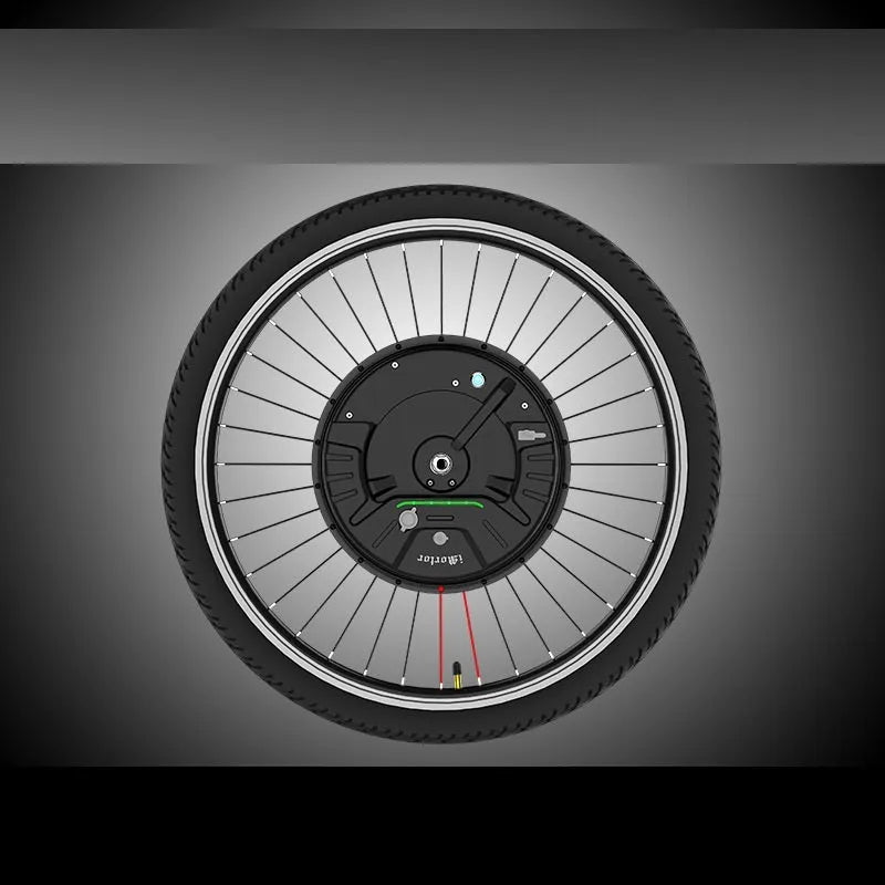 Imotor 3.0 black alloy hub motor wheel for electric bicycle conversion kit