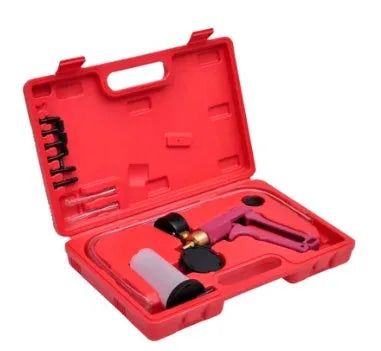 Aluminium alloy manual vacuum air blow gun tool for automotive repair workshop use