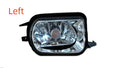 Mercedes-Benz W203 front fog lamp replacement unit with plastic housing