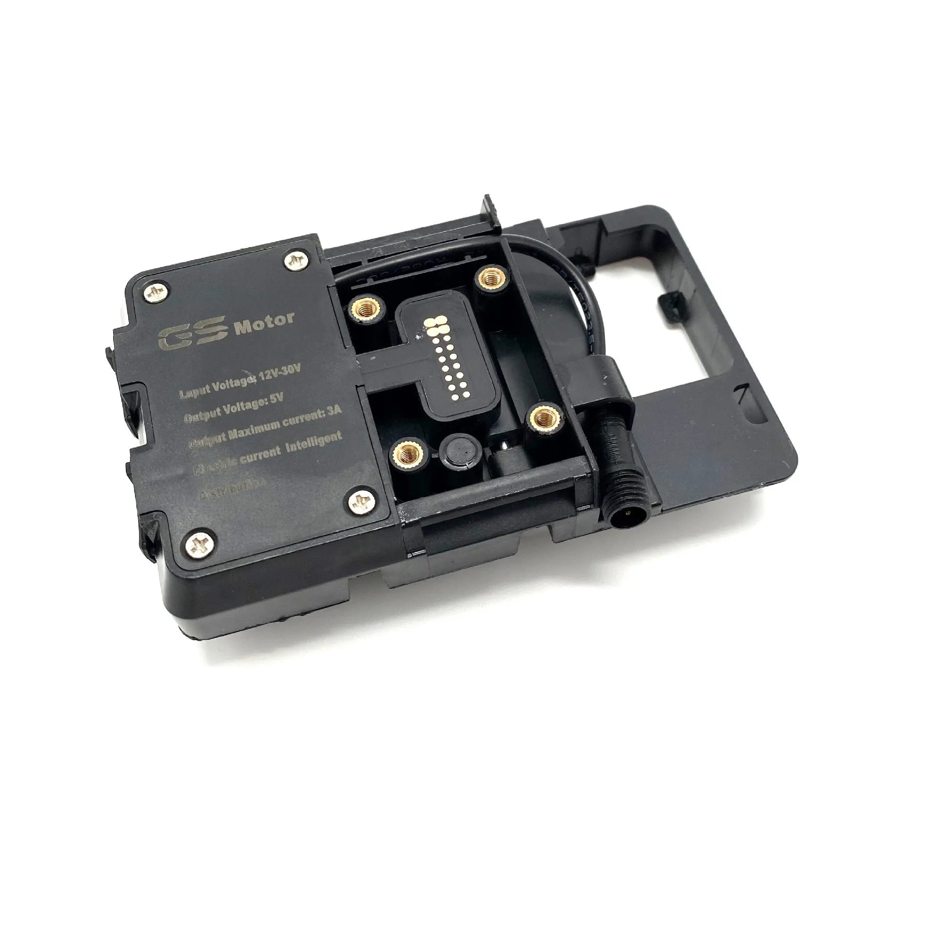 Black ABS plastic motorcycle navigation mounting bracket for BMW GS models
