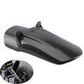 Carbon fibre motorcycle rear shock absorber fender for Light Bee models with standard mudguard design