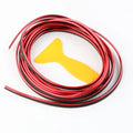 PVC interior gap decoration line 8x3mm anti-collision strip for GM cars in electroplating blue